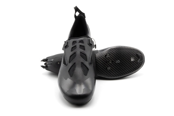 VeloVetta Black Cycling Shoe