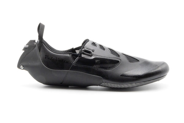 VeloVetta Black Cycling Shoe side